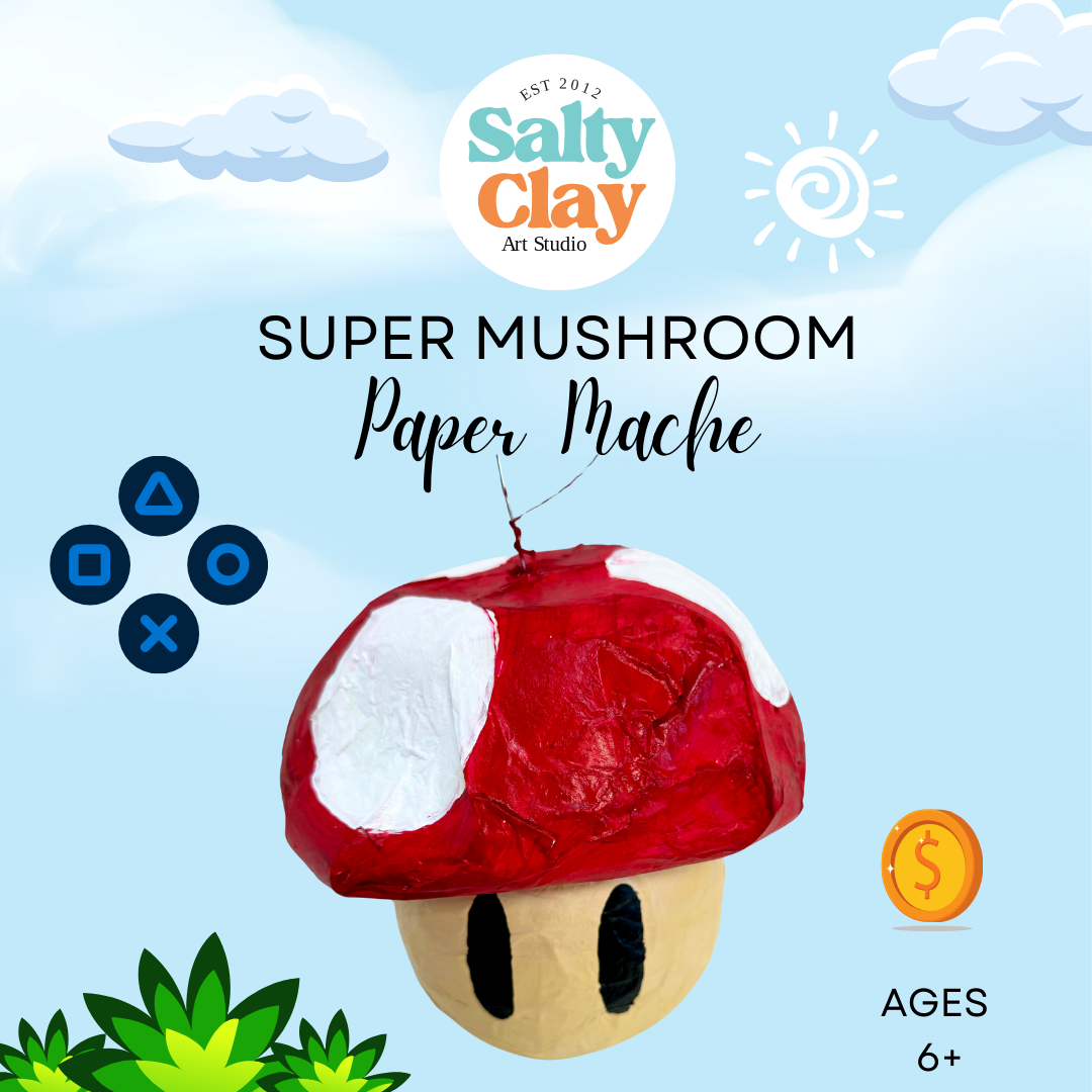 Super Mario Mushroom July 7th/10th, 1-4pm